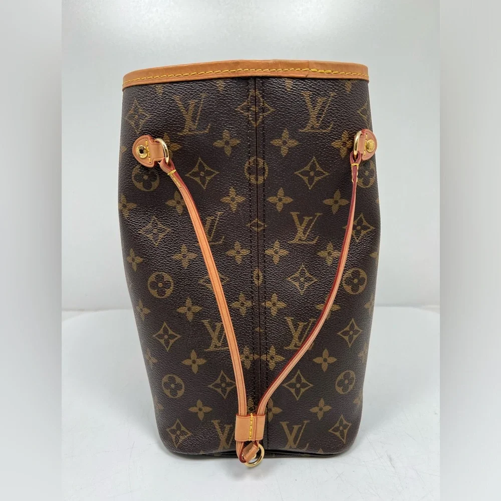 LOUIS VUITTON Neverfull My LV Heritage MM Monogram With Pouch Pink Stripes - Picture 7 of 14